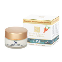 Dead Sea Moisturizer and Nourishing Carrot Cream